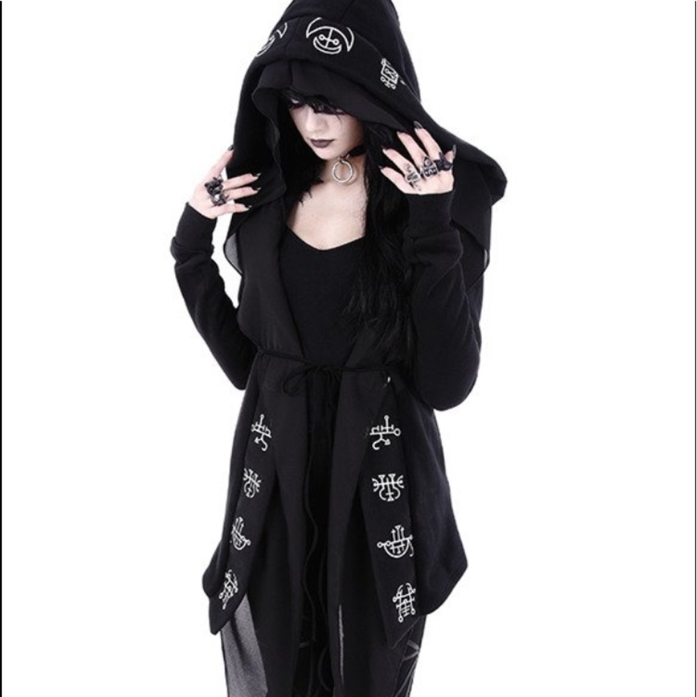 **SOLD ON MERC** Restyle | “Demon Hoodie” - Picture 5 of 10